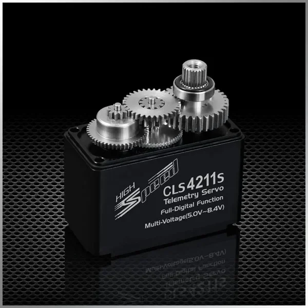 KINGMAX CLS4211S 80г 42кг! см 5,0-8,4 В цифровой стандарт телеметрии сервопривод стальной полный ЧПУ алюминиевый металлический водонепроницаемый для автомобиля