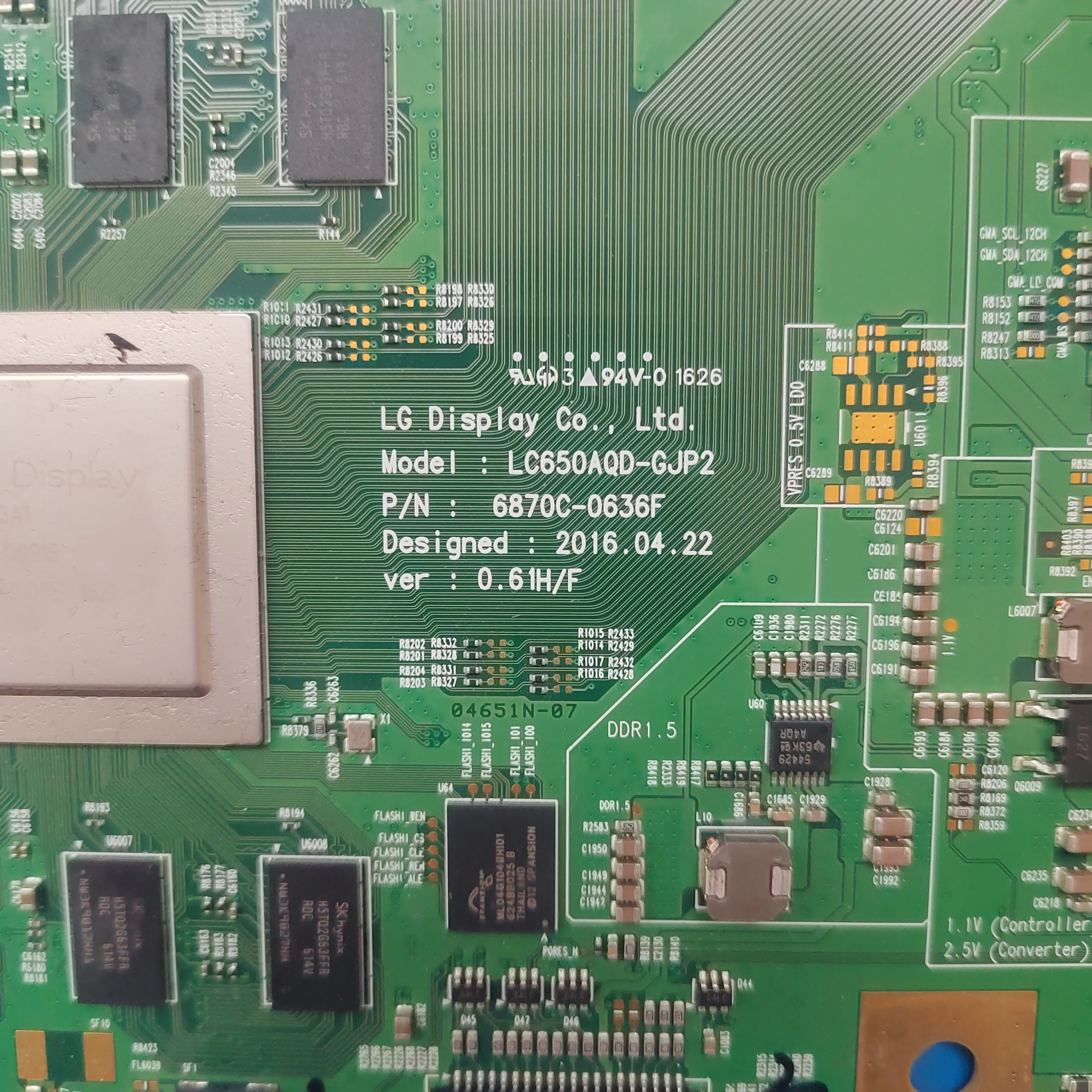 Good Working T-CON For LG TV 6871L-4555J 6871L-4555D 6871L-4555G 6870C-0636F OLED55B6P OLED55C6P OLED65B6P Logic Board