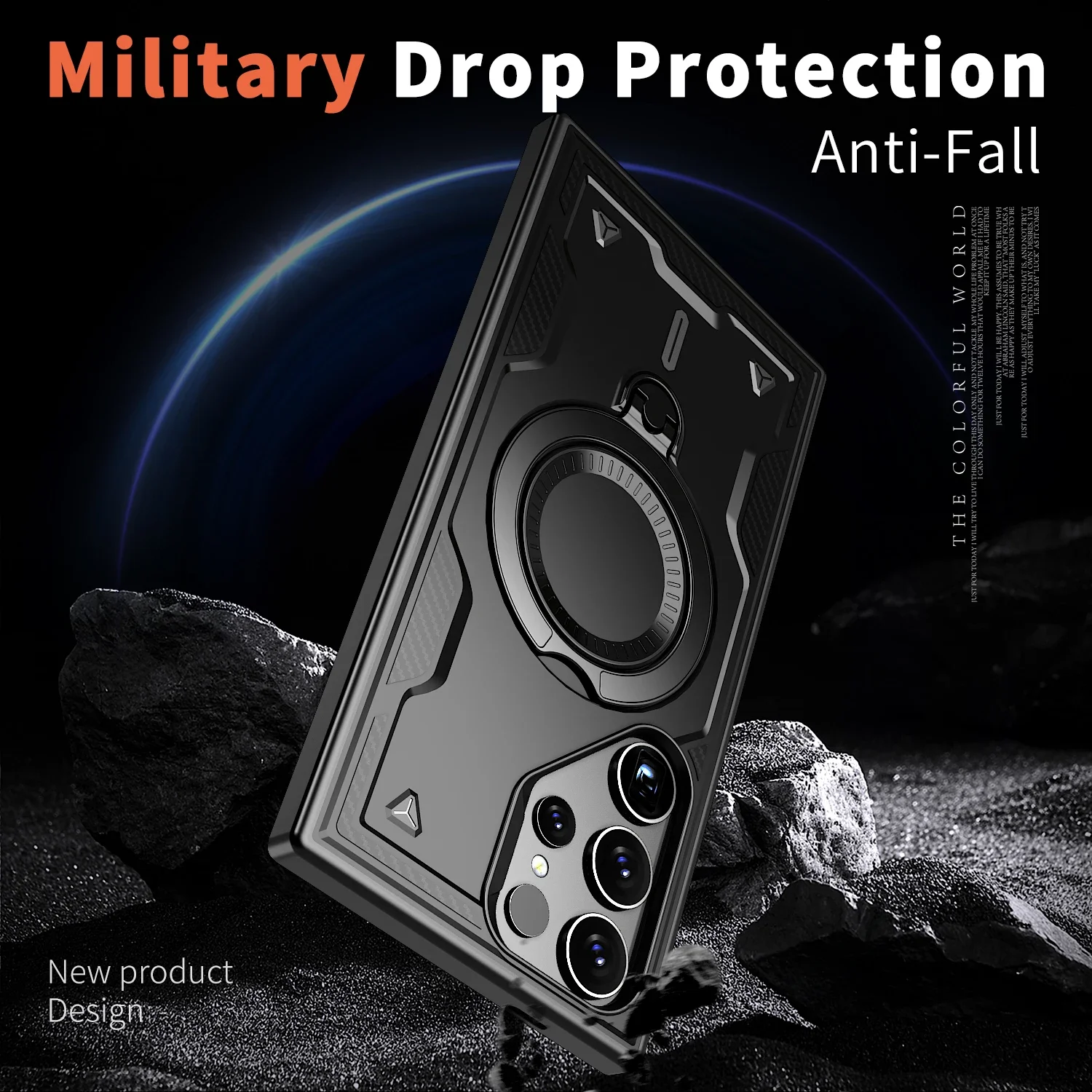 Etui z podstawką do Samsung Galaxy S25 FE A17 5G S24 S23 Ultra S22 Plus A56 A16 A36 A55 A35 A15 Xcover 7 Pro