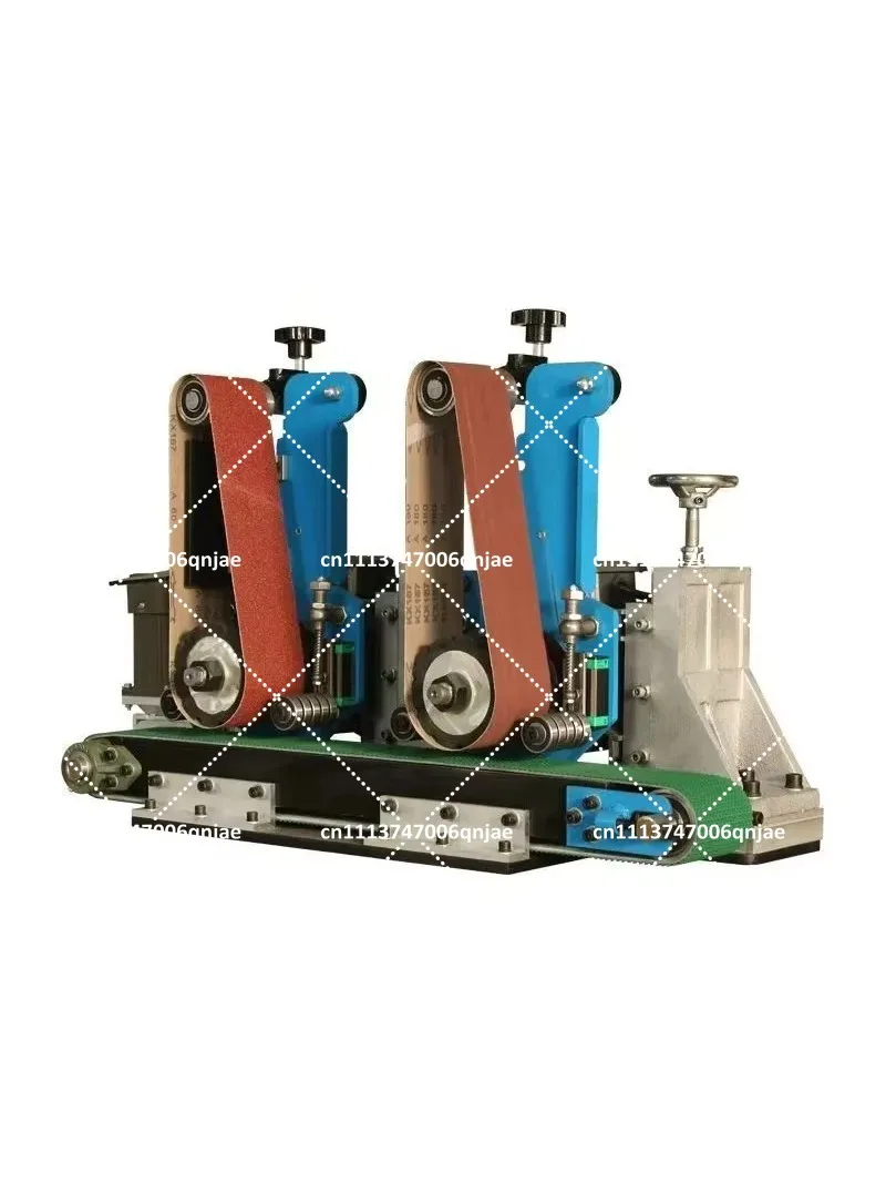 Flat Metal Grinding Machine Belt Brush Polisher 110V 220V Adjustable Speed