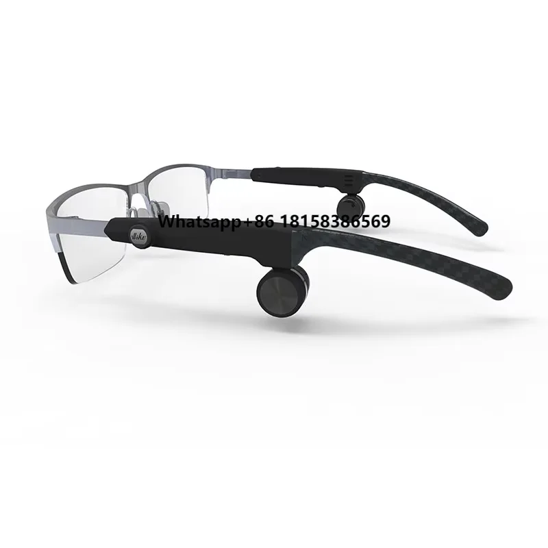 

Bluetein Bluetooth Digital Hearing Aids Bone Conduction Glasses for Elderly with Hearing Loss BTE and CIC Type
