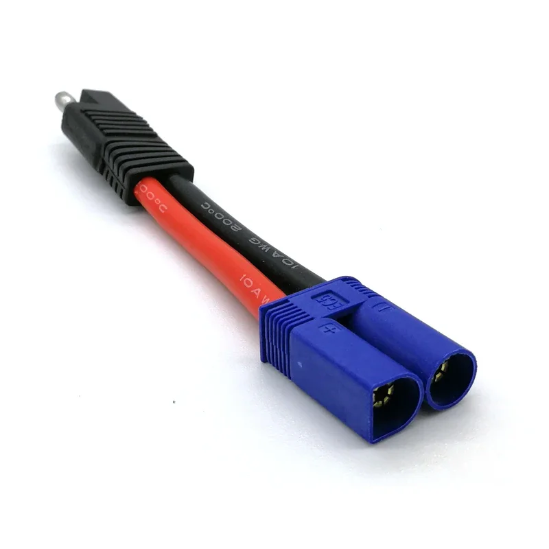 DIY 10 AWG SAE To EC5 Male Plug Connector To SAE Power Automotive Adapter Cable Wire SAE To EC5 Female Plug Connector