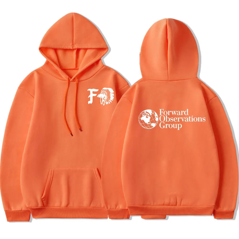 Vintage FOG Forward Observations Group Hoodie Skeleton Graphic
