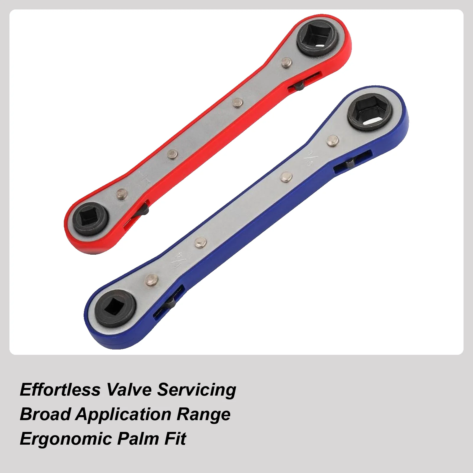 مفاتيح السقاطة مقاومة للصدأ 2-Way عكسها ميكانيكي اسئلة مفتاح ربط لاسلكي لإصلاح السيارات تحسين المنزل HVAC #1