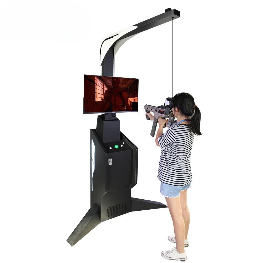 Jeu de réalité virtuelle sur pied, simulateur VR, écran 32 pouces, nouveau produit