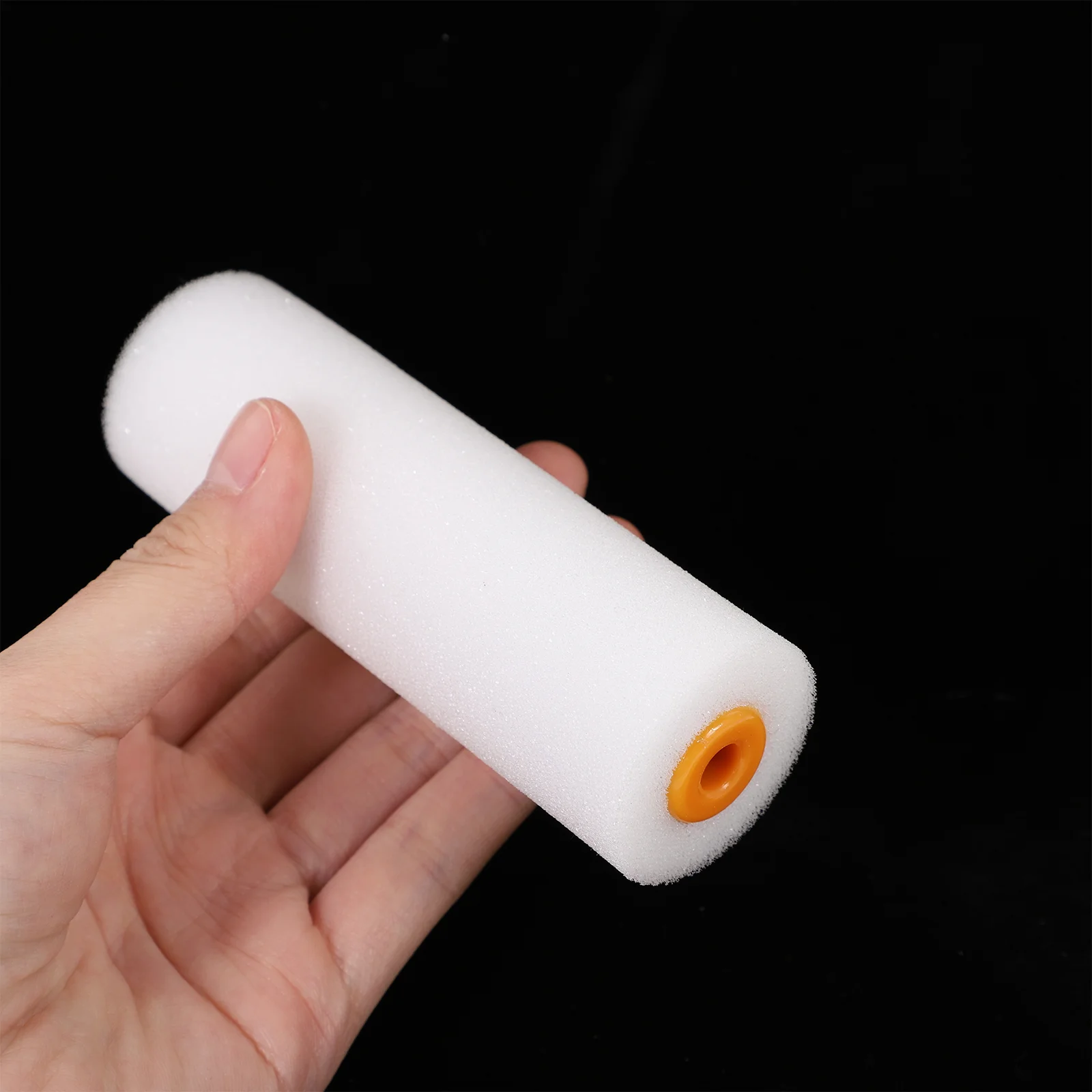 10 Pcs Foam Paint Brushes Sponge Roller 4 Inch Mini Foams Floor Wall Painting Supplies White Cabinet Rollers for House