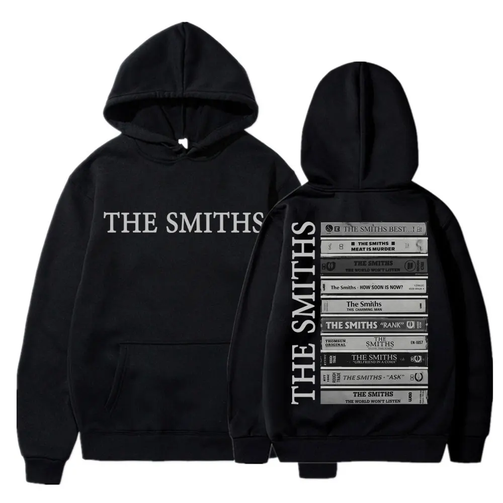 Rock Band The Smiths Album Graphic Hoodies Hip Hop Fashion Vintage Gothic Punk Sportwear Men Women Fleece Oversized Pullovers
