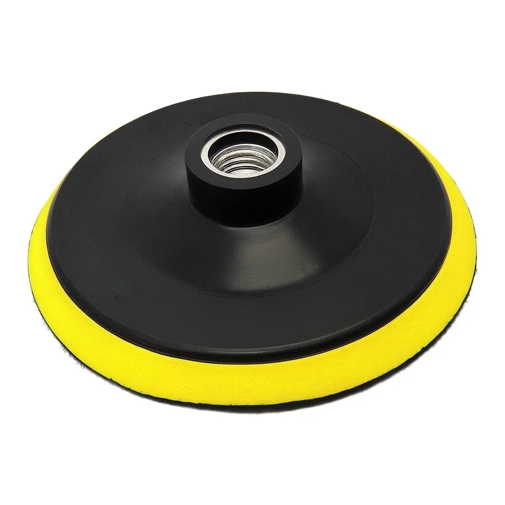 5 Inch 125mm And Buffing Pad Rotary Backing Pad With for m10 Drill Adapter Made Of Polyurethane And The Shank Is Stainless