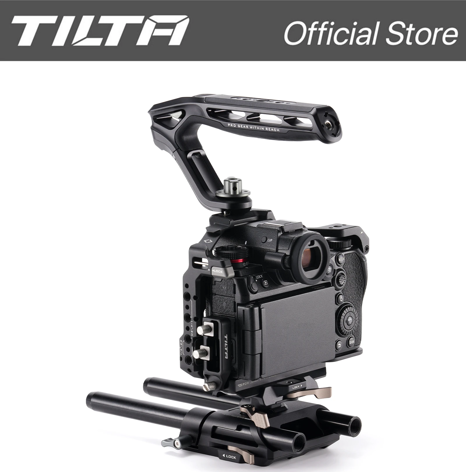 TILTA TA-T80-FCC قفص كاميرا كامل لباناسونيك S1R II لكاميرا Lumix S1R II، S5 II، S5 IIX، وG9 II #3