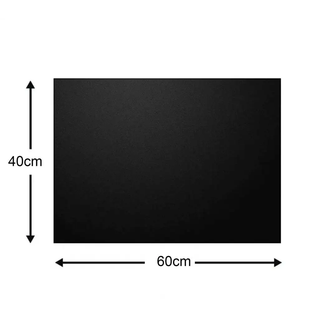 1 Set Convenient Oven Protector Liner  Mess Free Reusable Oven Mat  Heavy Duty Oven Protector Liner