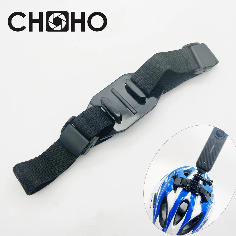رئيس خوذة حزام تنفيس حزام قابل للضبط حامل محول ل Go pro بطل 13 12 اكسسوارات DJI OSMO عمل الكاميرا Insta360