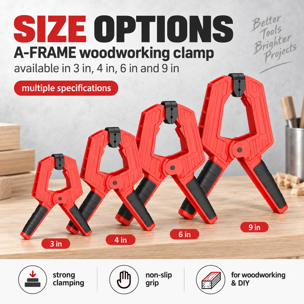 Woodworking Vice Quick Release - 1pcs Quick Clamp Heavy for Drilling