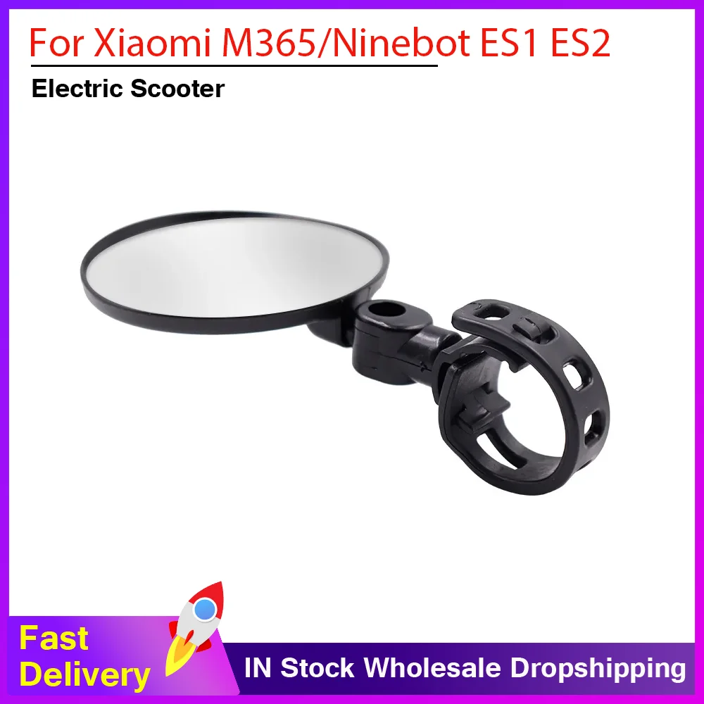 

Cycling Rear View Safety Mirror Adjustable Rearview Mirror for Xiaomi M365 for Ninebot ES1 ES2 Electric Scooter Accessories Part