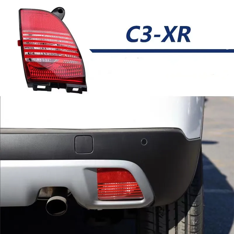 Rear Bumper Reflector Light For Peugeot 2008 308CC For Citroen C3XR Brake Tail Fog Rear Fog Light Brake Light Tail Lamp