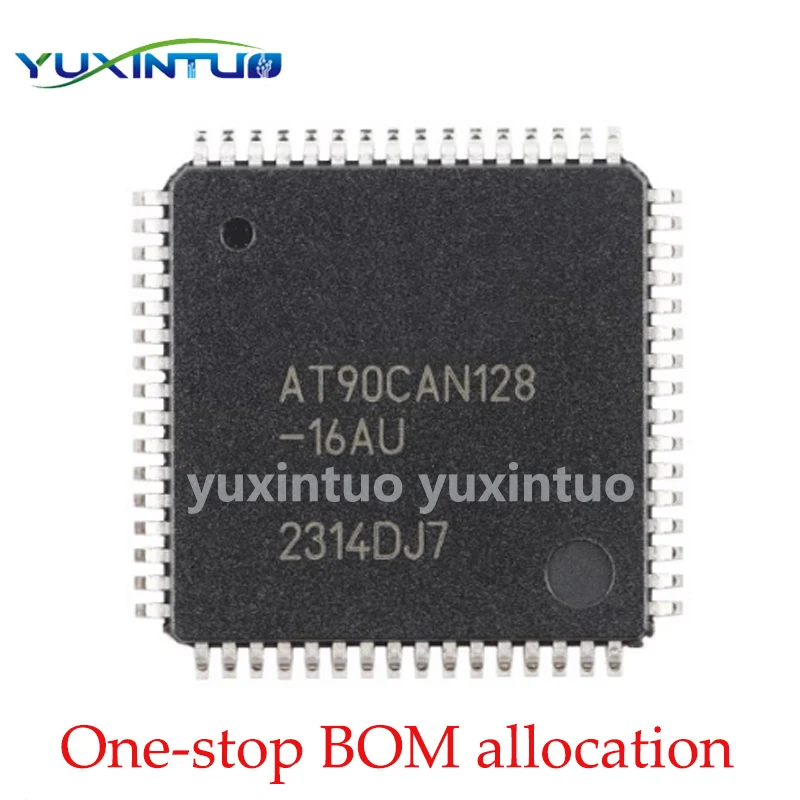 

AT90CAN128-16AU QFP64 MCU 8BIT 128KB FLASH Microcontroller