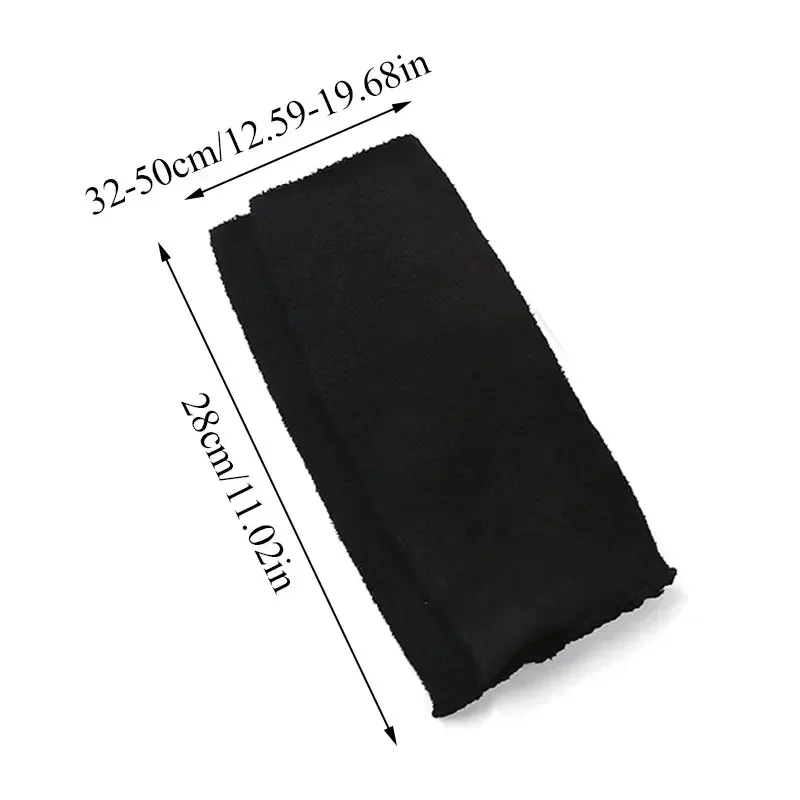 1 زوج طويل الكشمير الدافئة نيباد الصوف الركبة دعم الرجال النساء الدراجات إطالة وسادة واقية