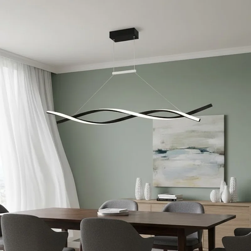 Nebulyth Modern LED Pendant Light for Dining Room Kitchen Bar Bedroom Ceiling Chandelier Indoor Decor