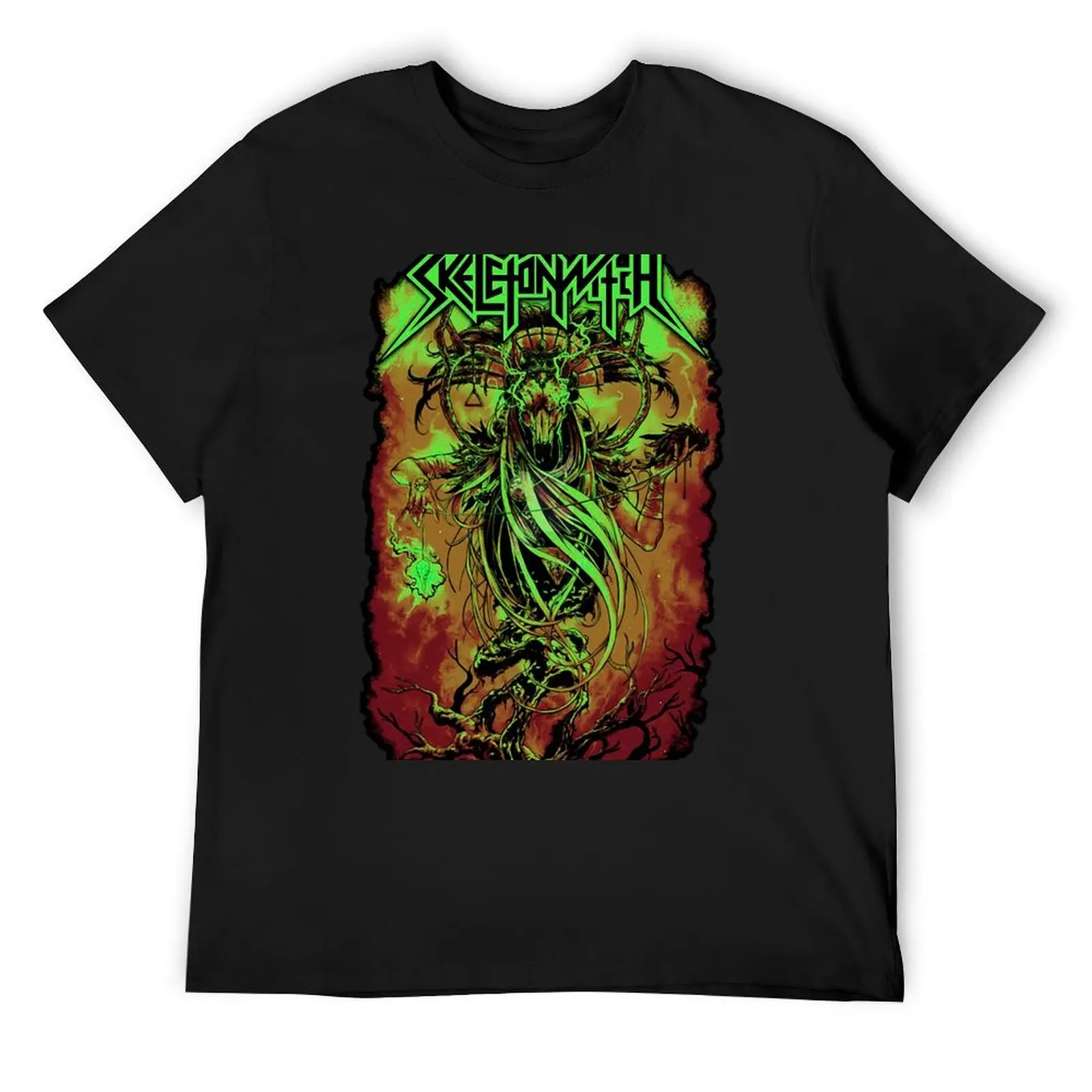 Skeletonwitch, Logo, Forever Abomination. T-Shirt rapper graphic tees anime tshirt for a boy clothes for men