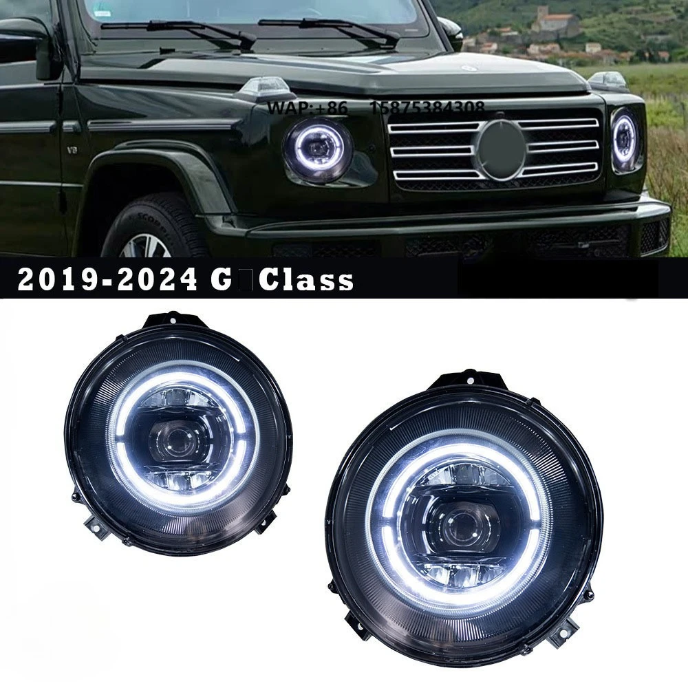 

For W464 Headlights 2019-2026 G500 G63 G400d LED Headlight Assembly Projector Lens Headlamp