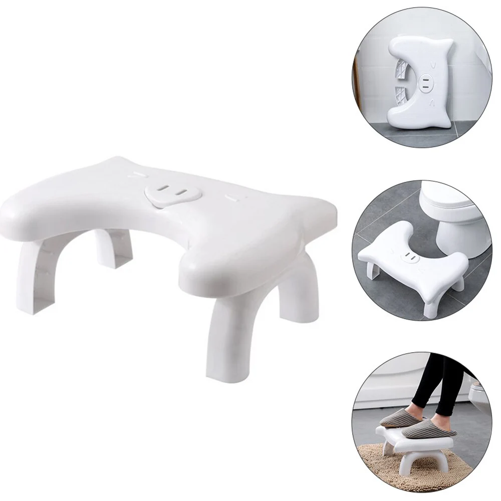 Toilet Stool Footstool Folding Pad Squat Toilet Foot Step Stool Children Squatting Pan Relieves Constipation Pedal Small Stool