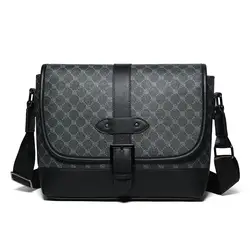 Lederen Grote Crossbody Tas Voor Heren Tassen Designer Casual Man Messenger Bag Mannen Sling Pack Mode Business Schoudertas Luxe