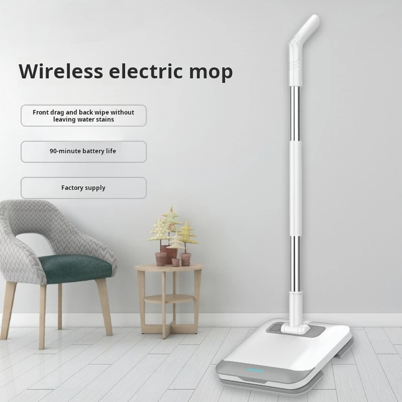 

Wireless Electric Lazy Mopfor Home Electric Mopall-in-one Machine Fully Automatic Wireless Handheld Rotate Water Spray Mop