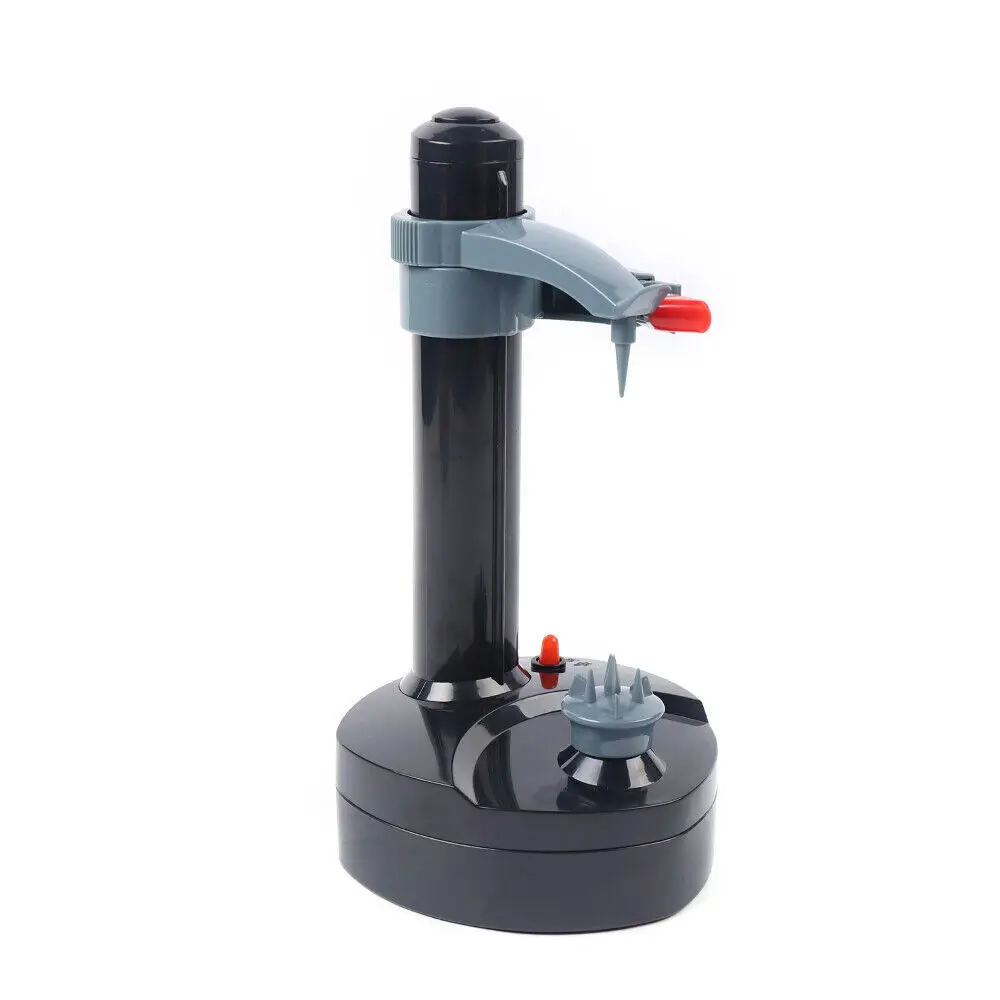 

Auto Electric Fruit & Potato Peeler, Hands-Free with Adjustable Head for 2-4in Diameter