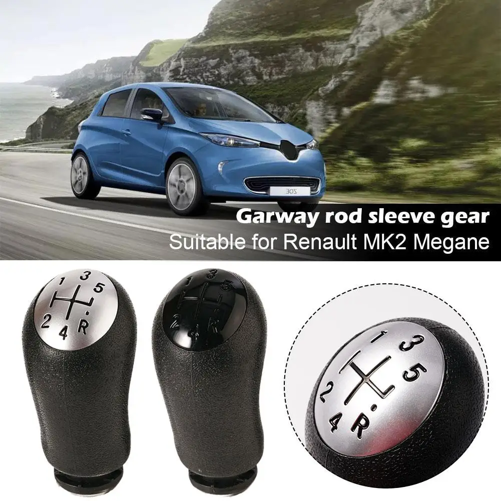 5/6 Speed For Renault Megane 2 MK2 II 2002 2003 2004 2005 2006 2007 2008 2009 Gear Shift Knob Gaiter Boot Cover Lever Case