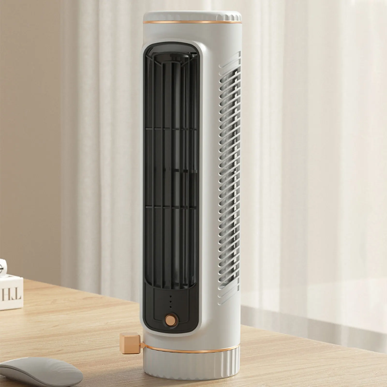 Air Cooling Fan Air Circulation Bladeless Fan Tower Fan Air Conditioner Air Cooler Fan Mute Adjustable Electric Standing Fan