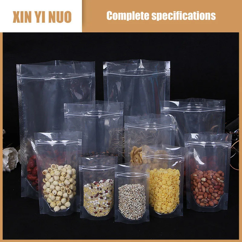 

Clear Plastic Self-Sealing Food Bag, Sealed Tea Bag, Transparent