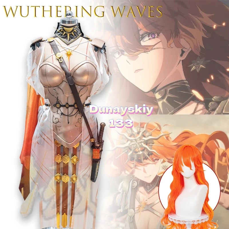 

Wuthering Waves Augusta Косплей Наряд-Аниме Игра Полный Комплект Костюм Сексуальный Стиль Хэллоуин Рождество и Ролевые Игры Косплей