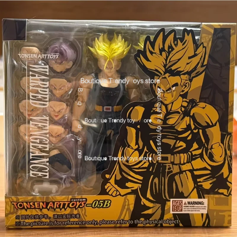 In Stock Tonsenarttoys Kamione Trunks 05a 05b Figure Dragon Ball Z Super Saiyan SSJ SSJ2 Trunks Anime Action Figures Models Toy view 3