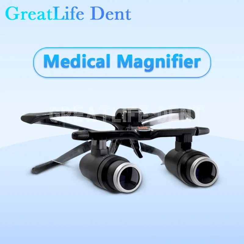 GreatLife 4X 5X 6X 420mm Binocular KWS Dental Loupe FD-501K Kepler Frame Magnifying Glasses Medical Operation Cosmetic Surgery