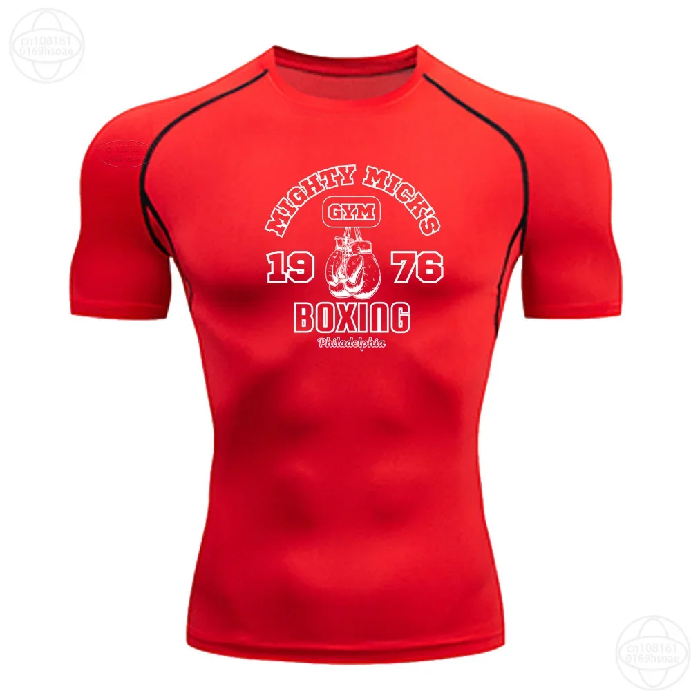 Nowy koszulka kompresyjna męski siłownia Jogging Top letni cienki oddychający sportowy szybkoschnący S-3XL luźna koszulka