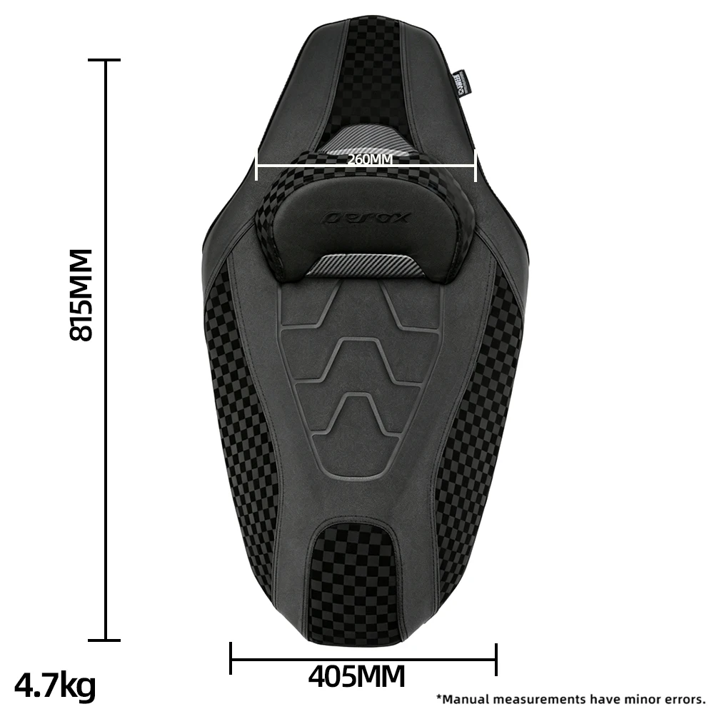 New Arrival Waterproof Comfort Lumbar Support Seat Saddle For Yamaha Aerox155 NVX155 20-24 Free Under Seat Storage Mat