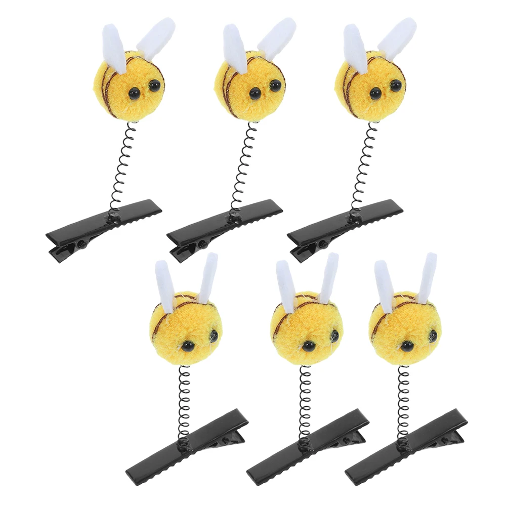 

3 Pairs Hairpin Cartoon Design Kids Adults Celebration Party Hat Accessories Novelty Photo Booth Props