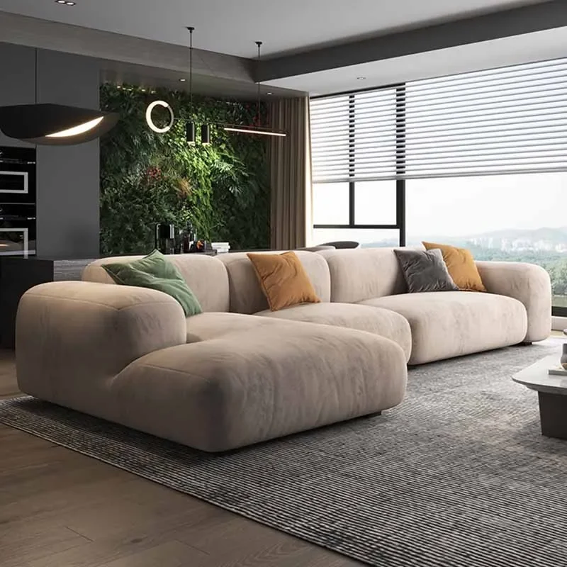 

Lounge Luxury Recliners Sofa Living Room Velvet Sitting Modern Apartment Couch Italian 3 Seater Sofas Camas Furniture Home