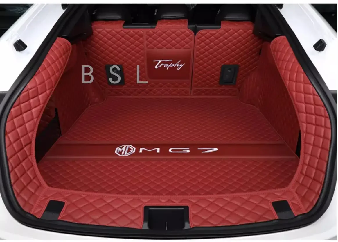 Boot Mat Rear Trunk Liner Cargo Floor Tray Protector Carpet Car Accessories  for MG7  2023