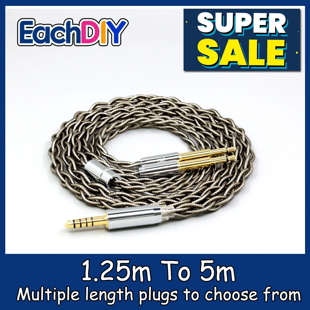 99% الفضة النقية البلاديوم + الجرافين الذهب سماعة كابل ل Meze 99 الكلاسيكية NEO NOIR سماعة الرأس LN008218 #1