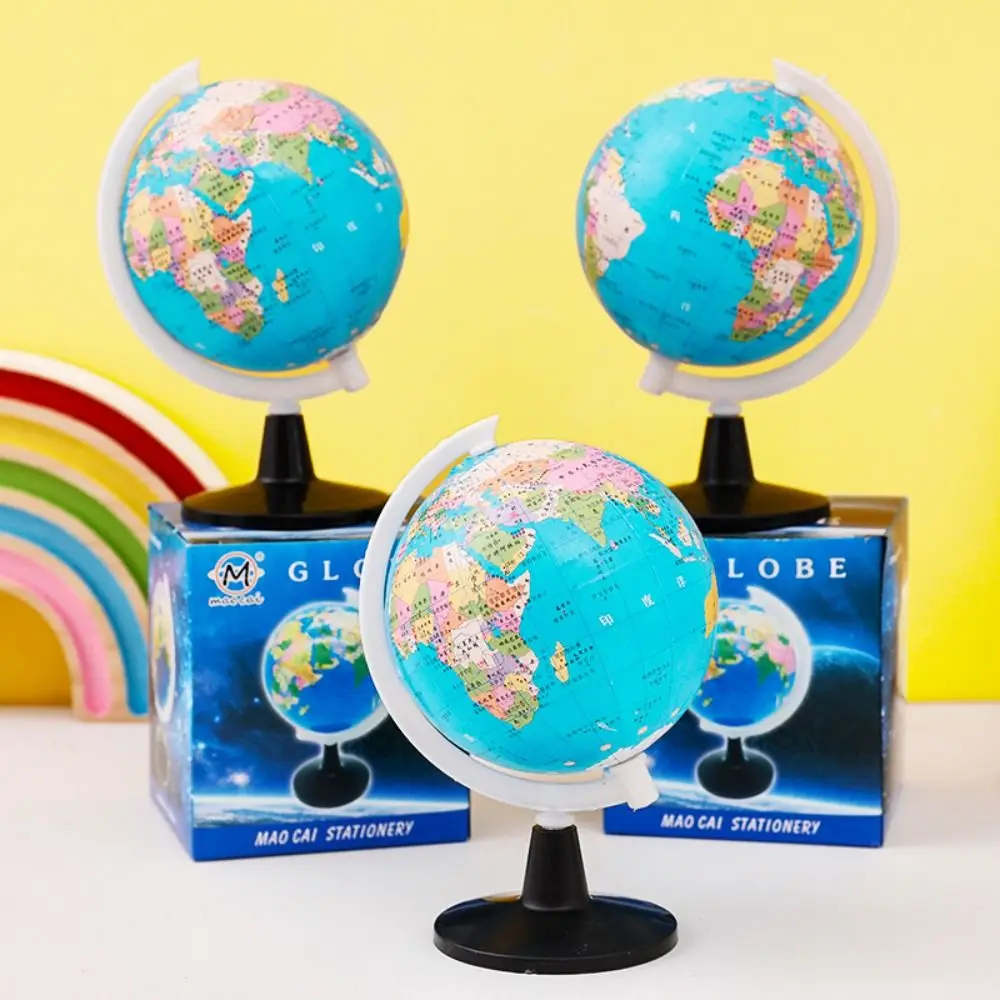 Globe of the world with stand Geography Map Educational Toy for Kids Globe with Labels of Continents, Countries