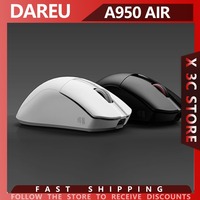 DAREU Wireless Mouse A950 AIR Cicada Wing Edition Dual Mode Wireless Mouse Lightweight Ergonomic 3950 High Performance Office