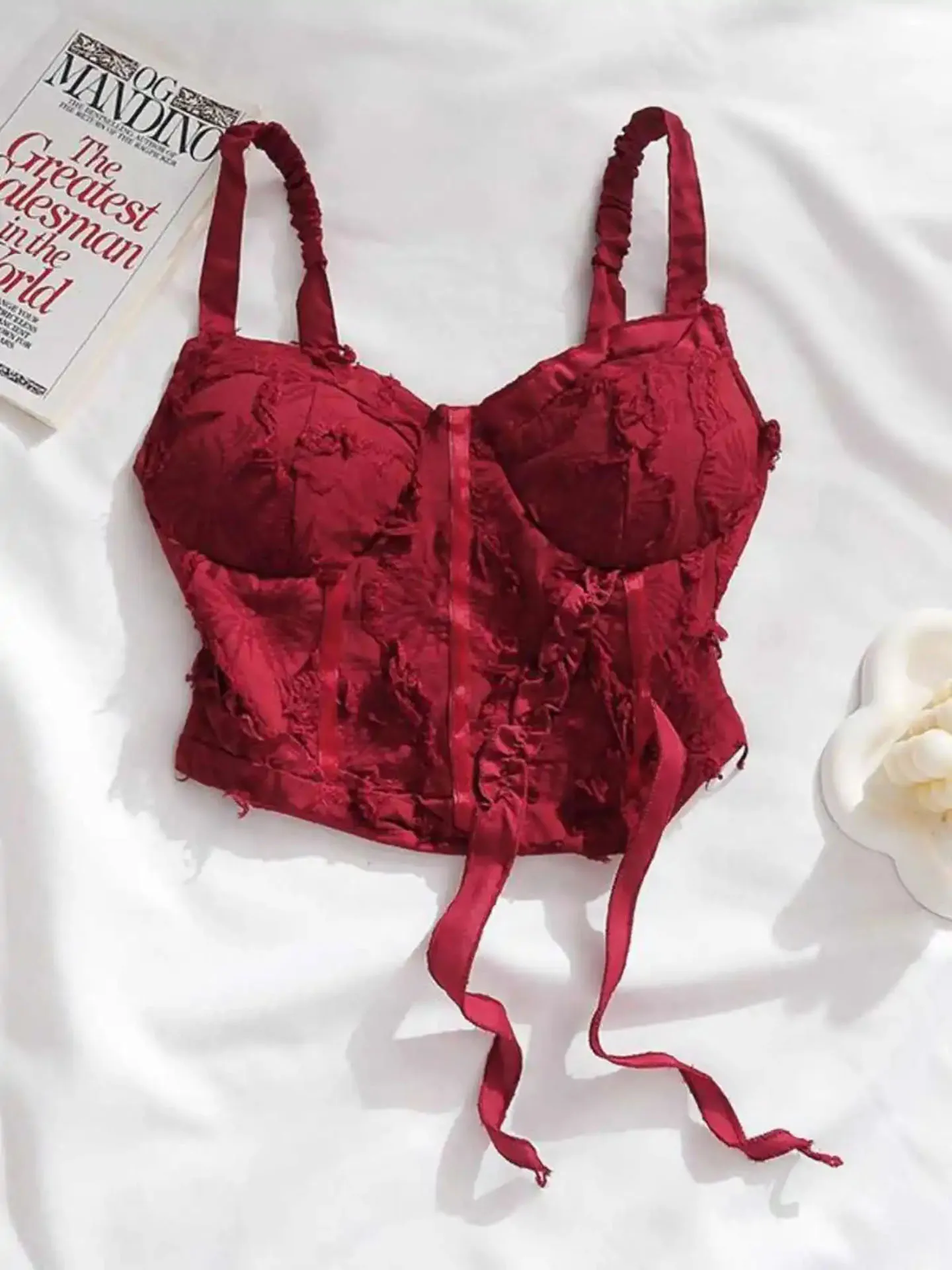 

Весна 2026: Новинка! Женский топ-майка красного цвета в стиле Нового года, асимметричный, милый и дерзкий, для повседневной носки, тонкий, из чистого хлопка.