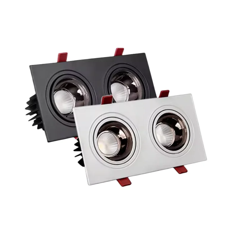 

Led Downlight Square Dimmable Spot 5w 7w 10w 20w 24w 27w AC85-265V 110V 220V ceiling recessed Indoor Lighting