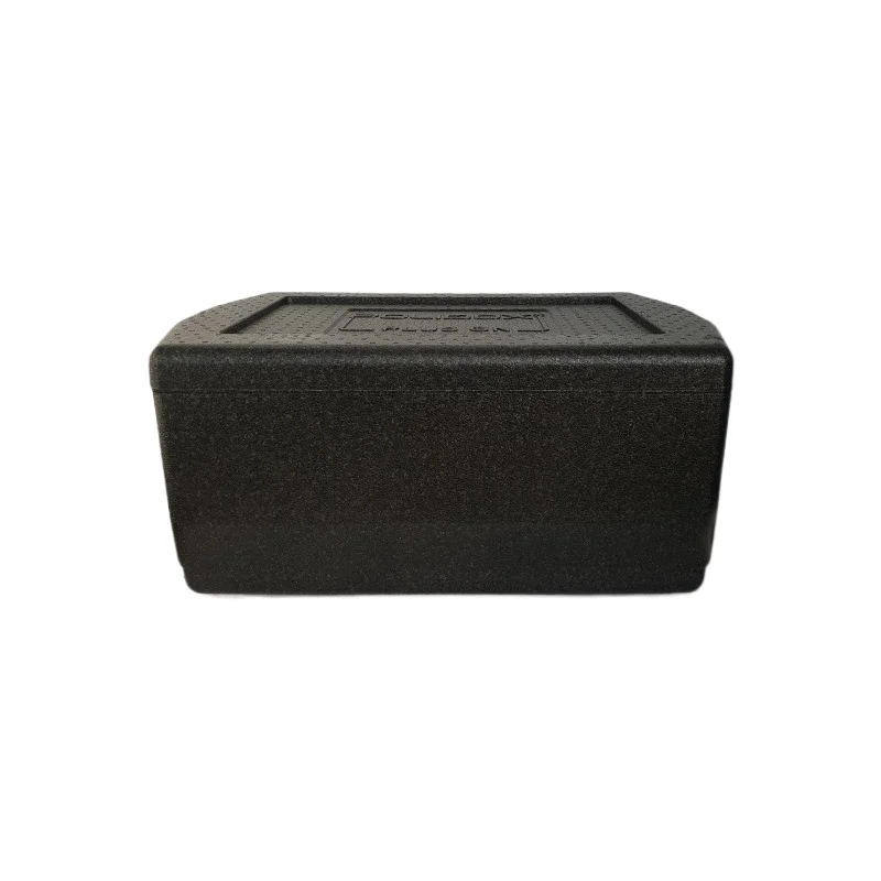 

Black 53.5x33h23 hot polyurethane shell to take away secondary storage box