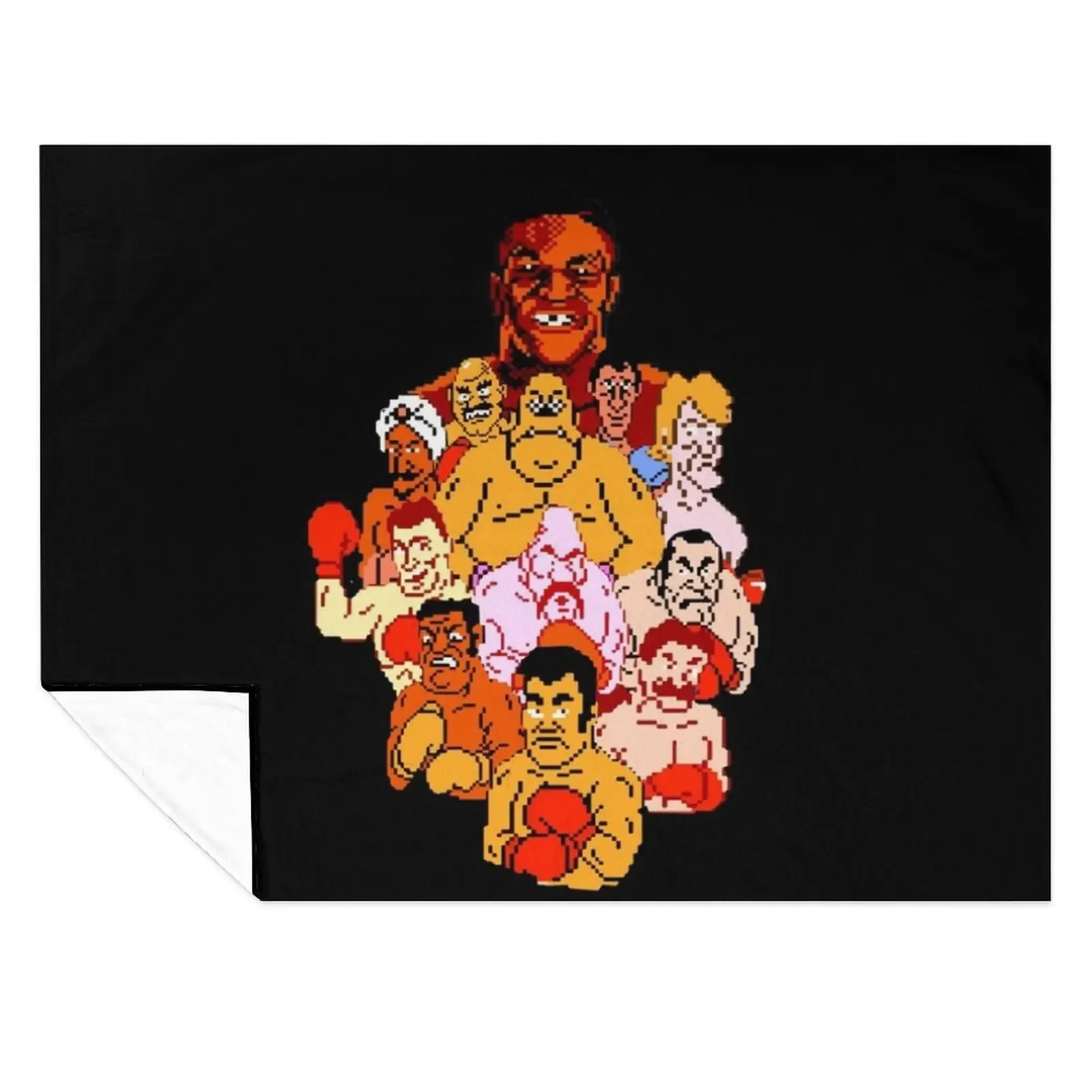 

Punch Out! Throw Blanket Furrys Bed Fashionable Travel Beach Blankets