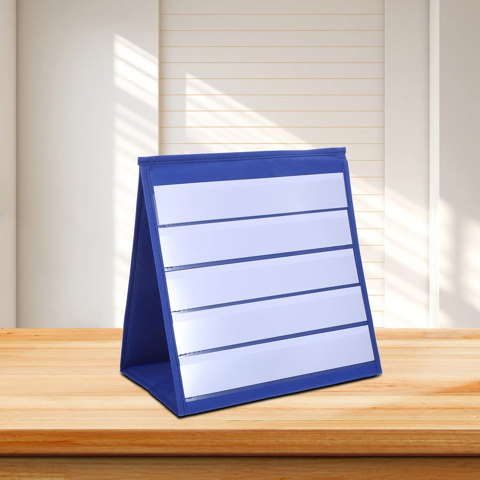 

Настольная подставка для карточек 12.97x11.99x7.86 дюймов, складной инструмент для управления классом для учителей, для бумаги для диаграмм и карточек с заданиями