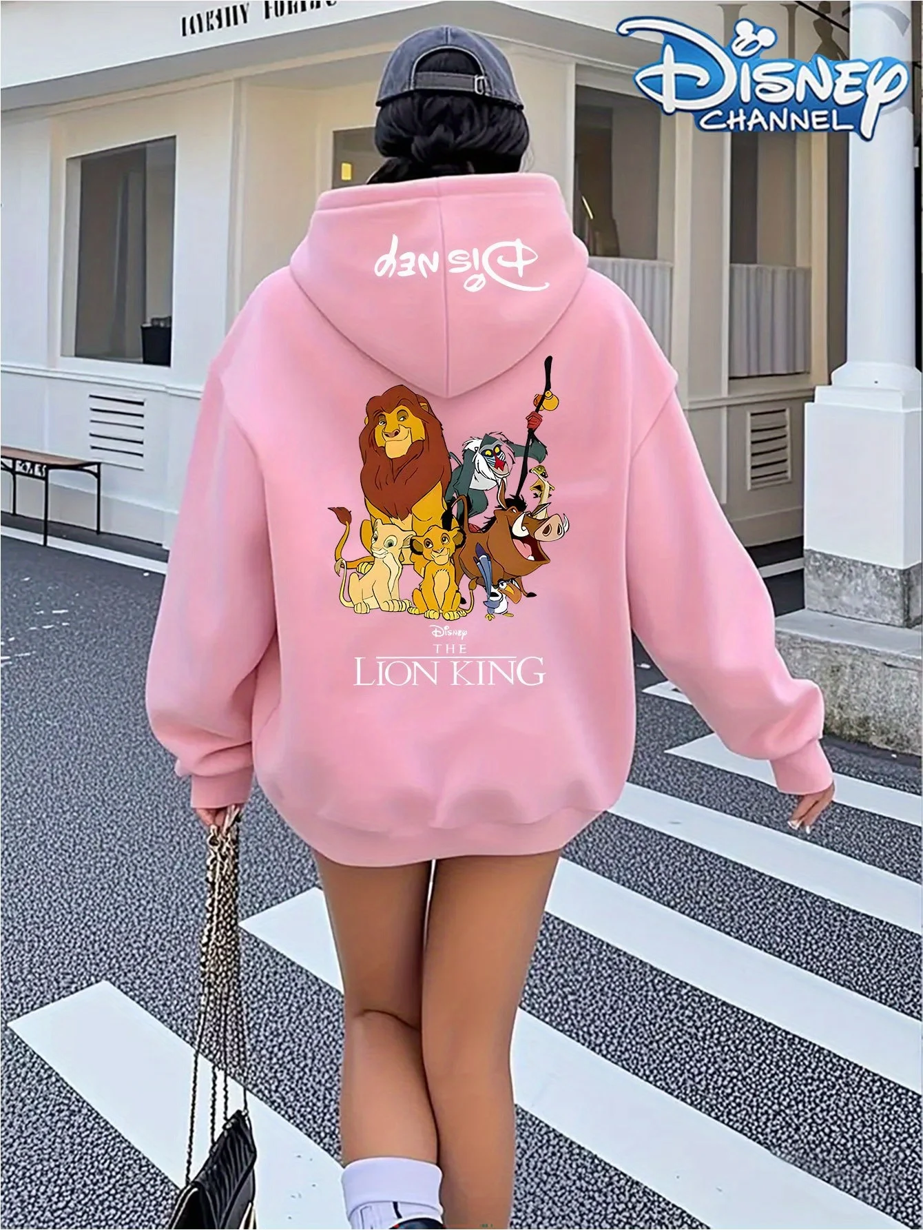 

Коллекция Disney King Lion Simba Sweet Cool в сочетании с модной уличной осенне-зимней толстовкой на молнии больших размеров для женщин и взрослых