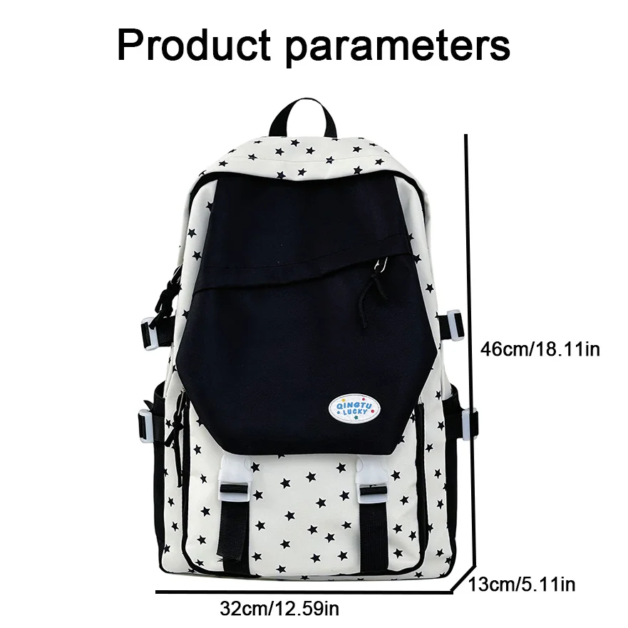 レディースカジュアル大容量リュックサック　おしゃれでシンプルなデザイン　旅行、学校、通勤に最適 - 新しい可愛いスタイル