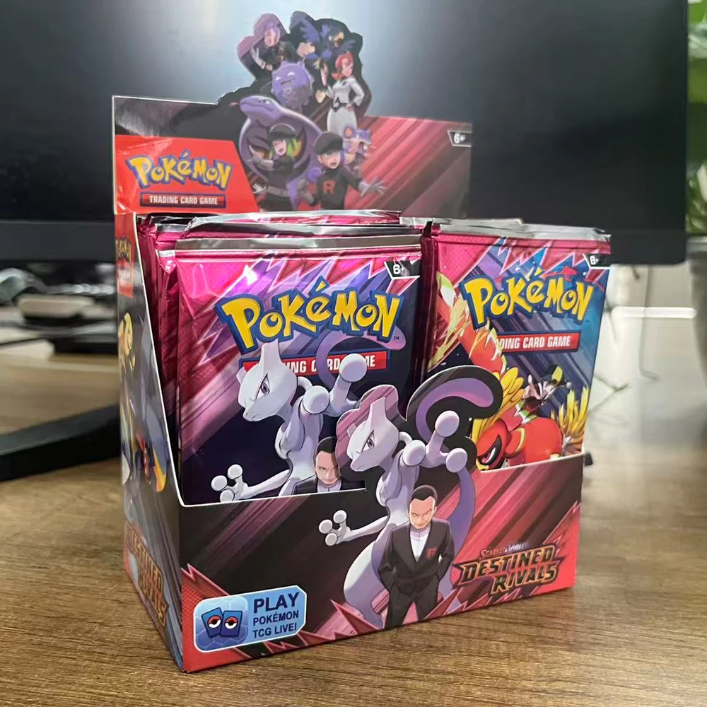 360 Stück Poke-Karten Scarlet & Violet Prismatic Evolutions Poke-Box Englische Booster-Kampfkarten 151 Ultra Prism Booster-Kampfkarten – Detail 9
