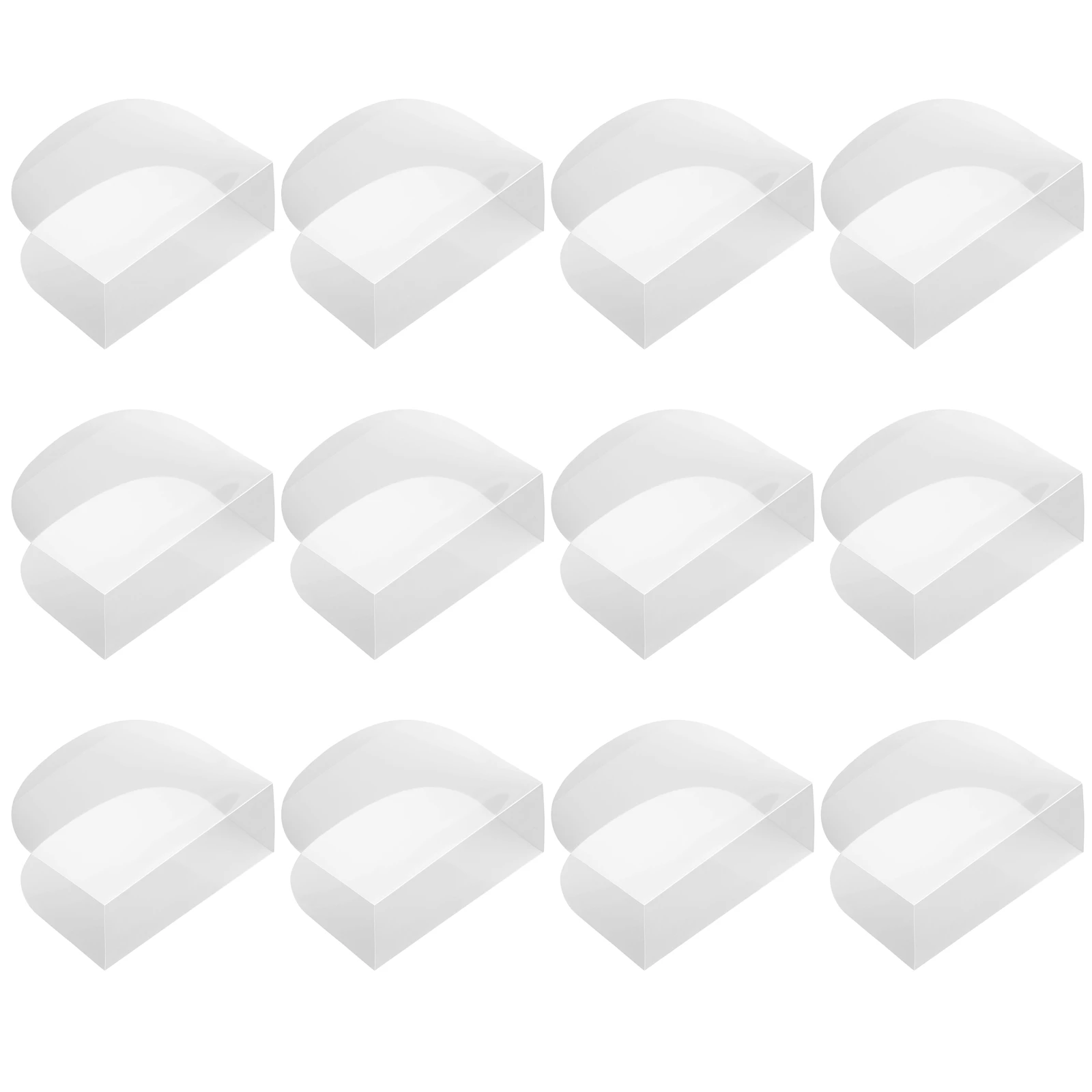 

100 Pcs Spacer Transparent Collar for Mousse Cake Biscuit Pastry Creative Surround Accessory Party Supplies Lightweight Portable